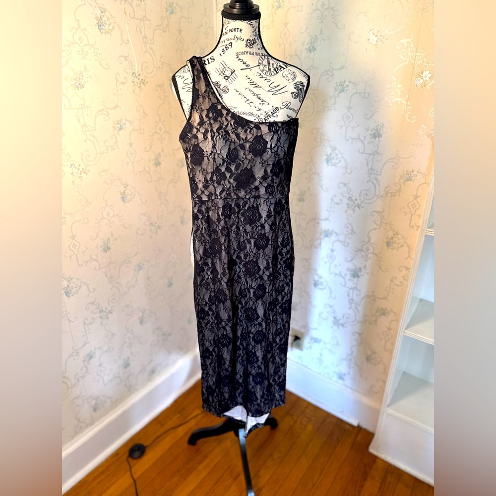 Tango one shoulder Lace Dress